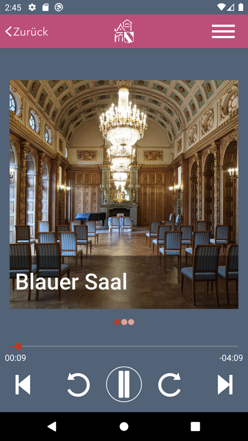 Schloss Waldenburg (Android App) — 3